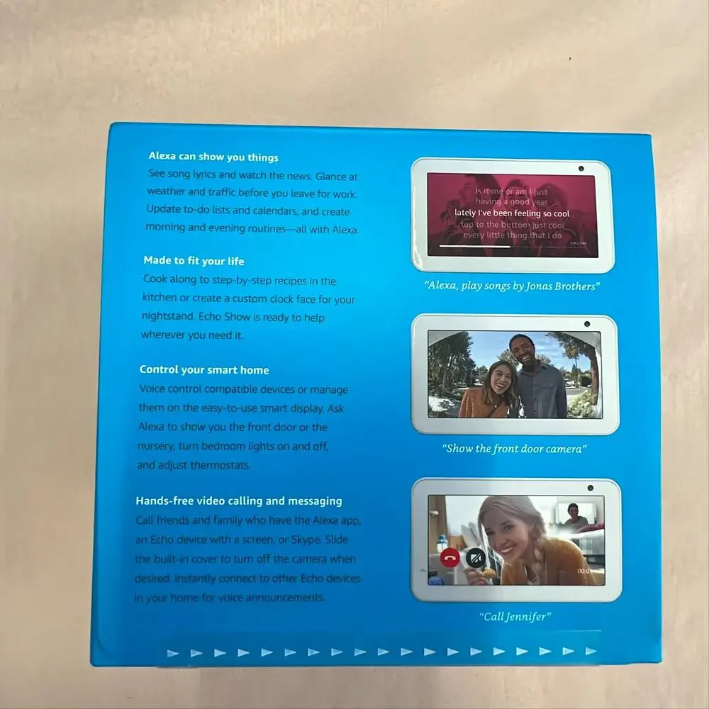 Amazon Echo Show 5 5.5 Inch Display White Sealed Box